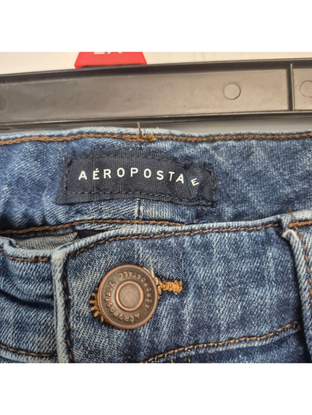 Aeropostale Womens Mid Rise Bootcut Jeans Blue Denim Size 14s - Picture 3 of 9